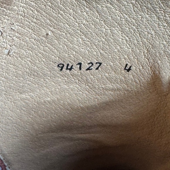 HP Horsepower Boots Mens Square Toe Leather Western Boots Size 8D Made in Mexico - Picture 8 of 9